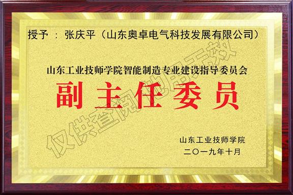 山東工業(yè)技師學院副主任委員單位